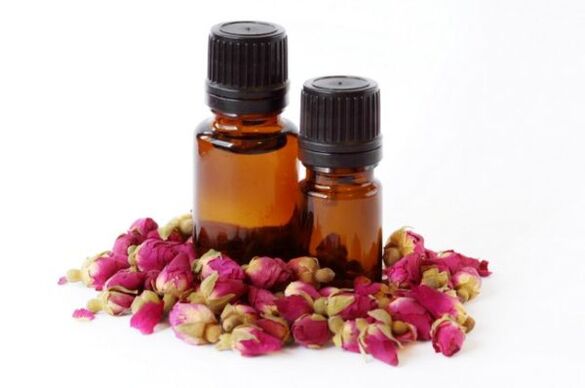 essential rose oil for skin rejuvenation